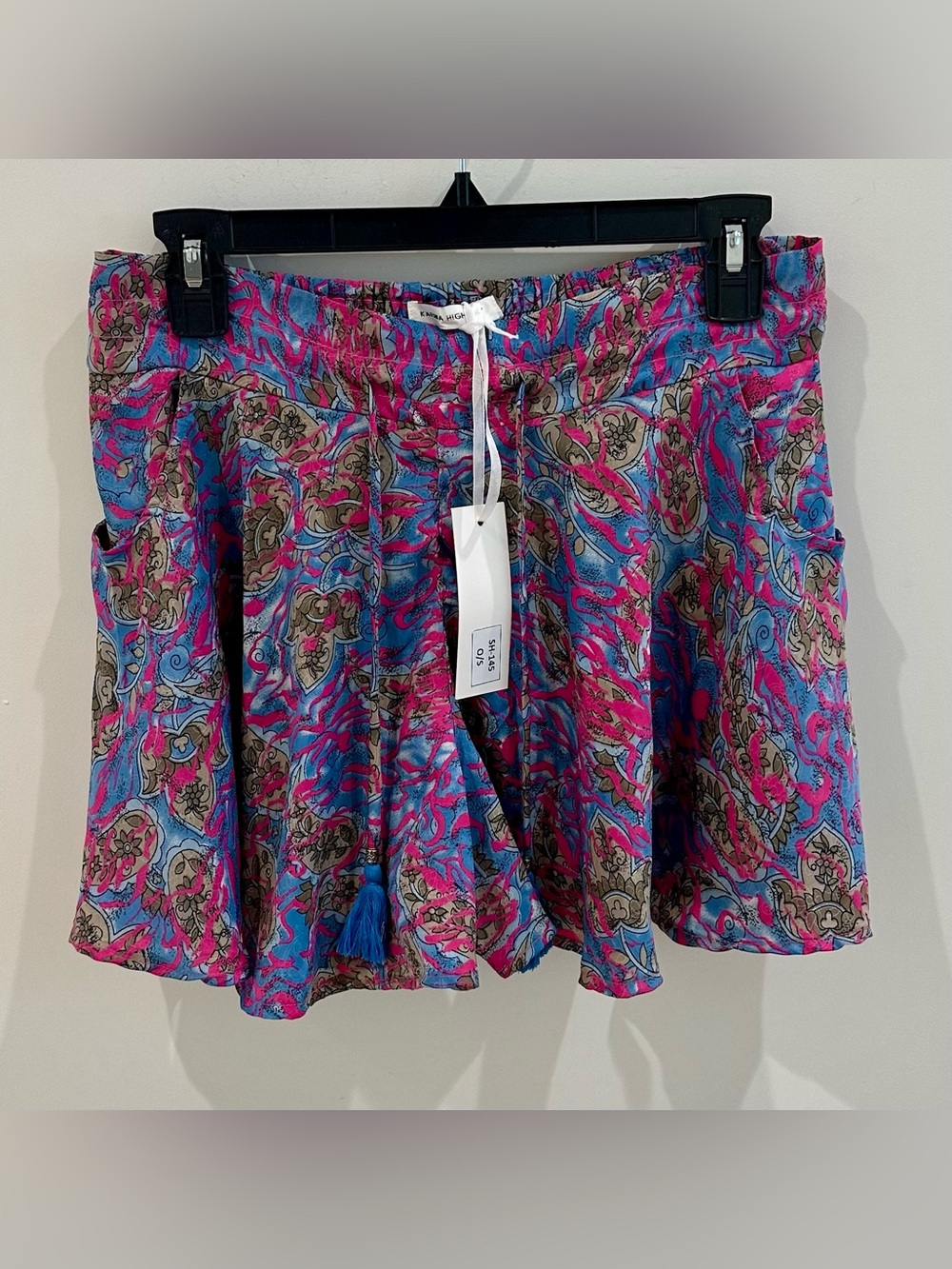 NWT Karma Highway Boho Flowy Pull On Shorts One Size